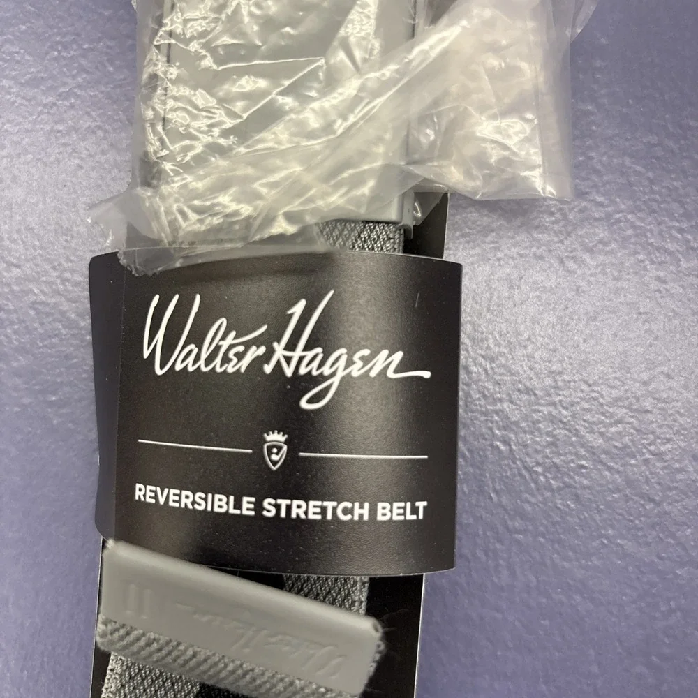 Walter Hagen Men's Perfect 11 Reversible Stretch Golf Belt Up To 42